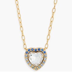 Kurt Gieger London Pavé Crystal Heart Pendant Necklace